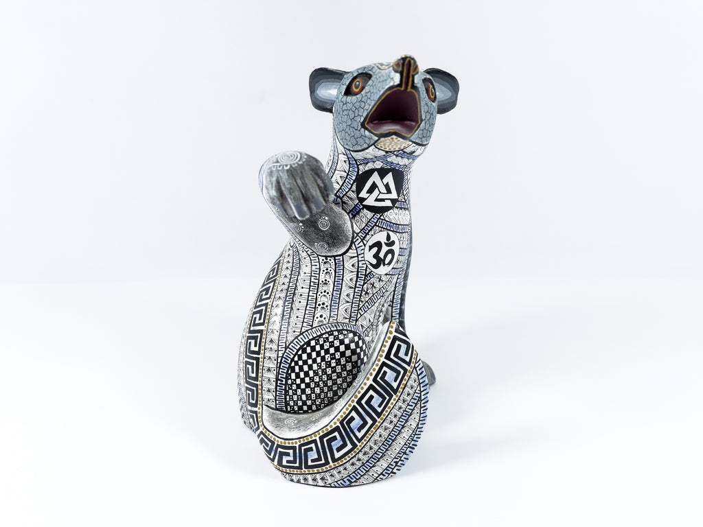 Fox Alebrije Oaxacan Wood Carving