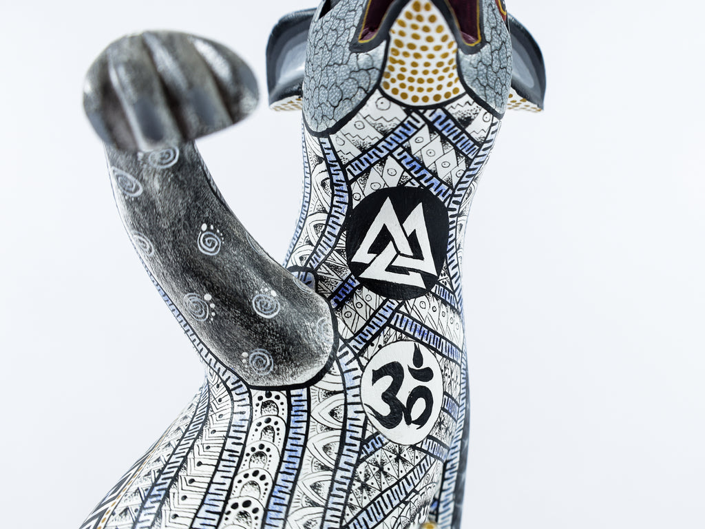 Fox Alebrije Oaxacan Wood Carving