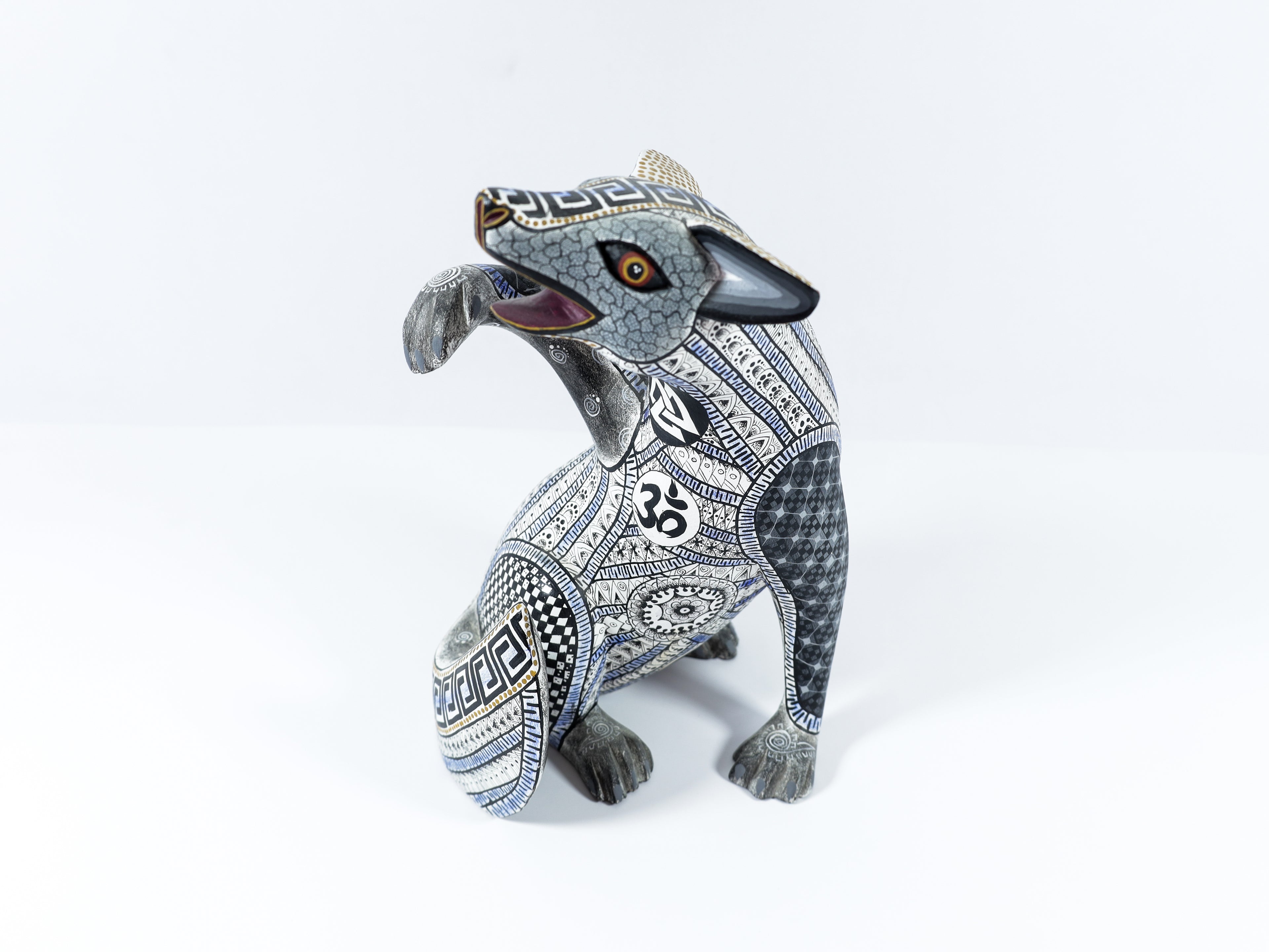 Fox Alebrije Oaxacan Wood Carving