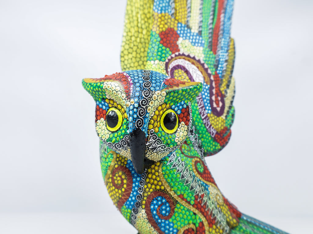 Owl Alebrije Oaxacan Wood Carving