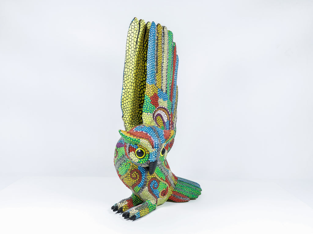 Owl Alebrije Oaxacan Wood Carving