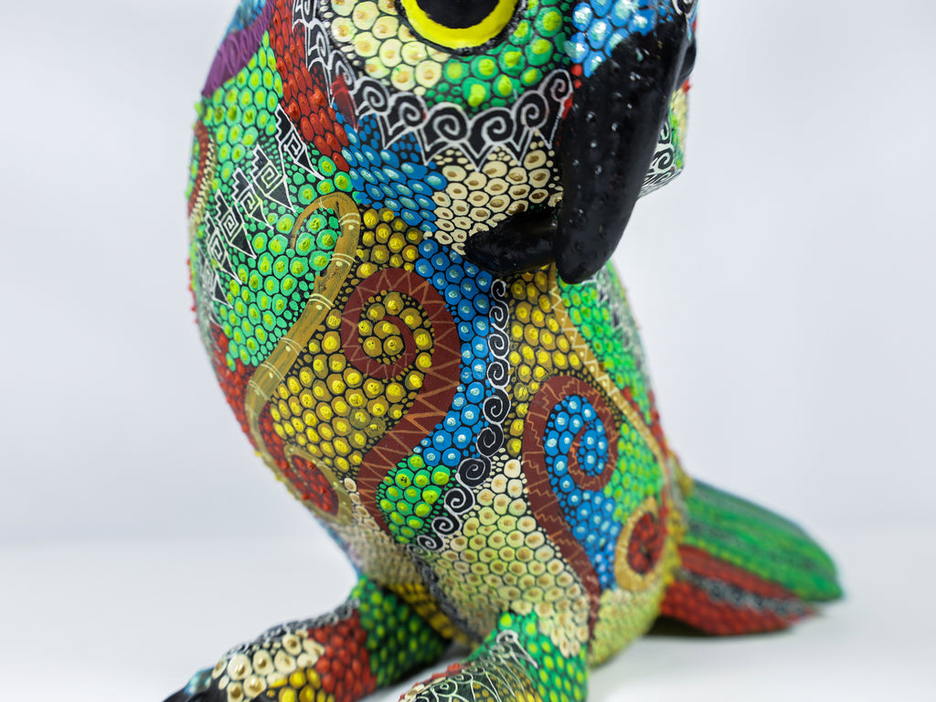 Owl Alebrije Oaxacan Wood Carving