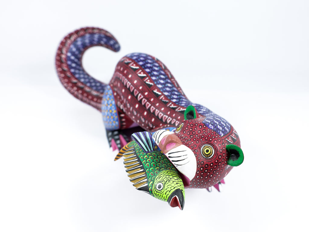 Otter Alebrije Oaxacan Wood Carving