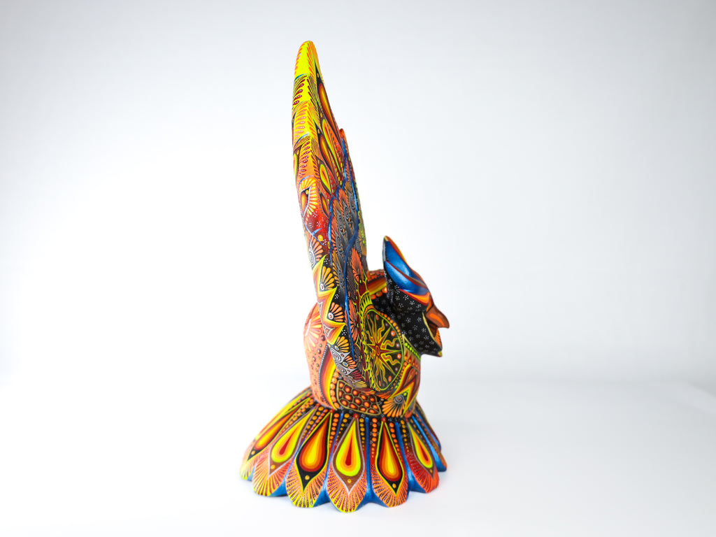 Owl Alebrije | Oaxacan Hand-Painted Copal Wood Carving | Magia Mexica
