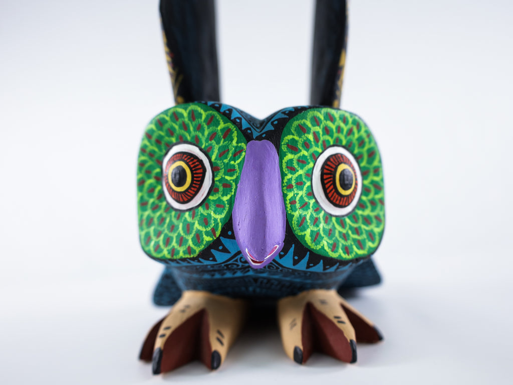 Owl Alebrije Wood Carving