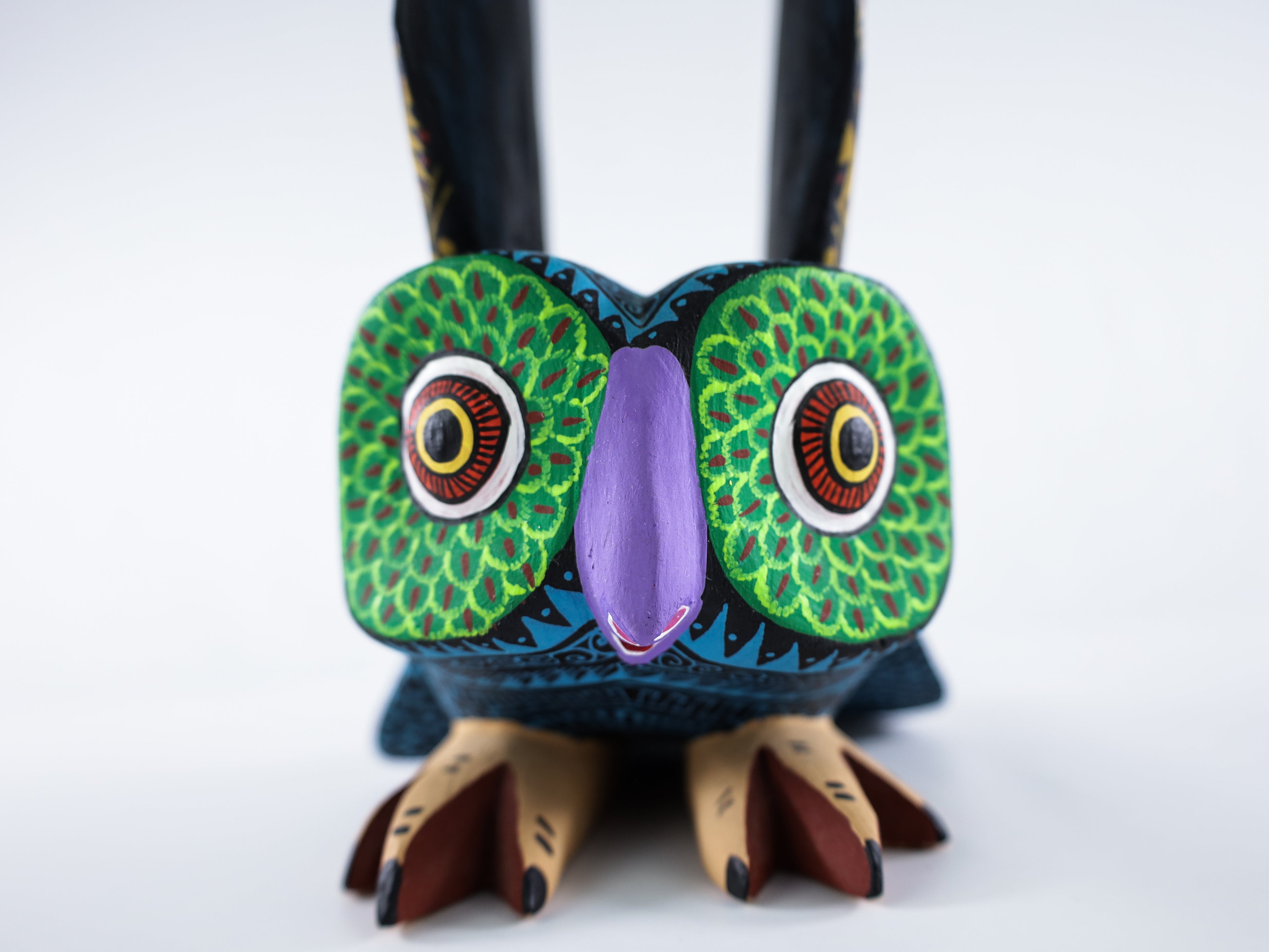 Owl Alebrije Wood Carving