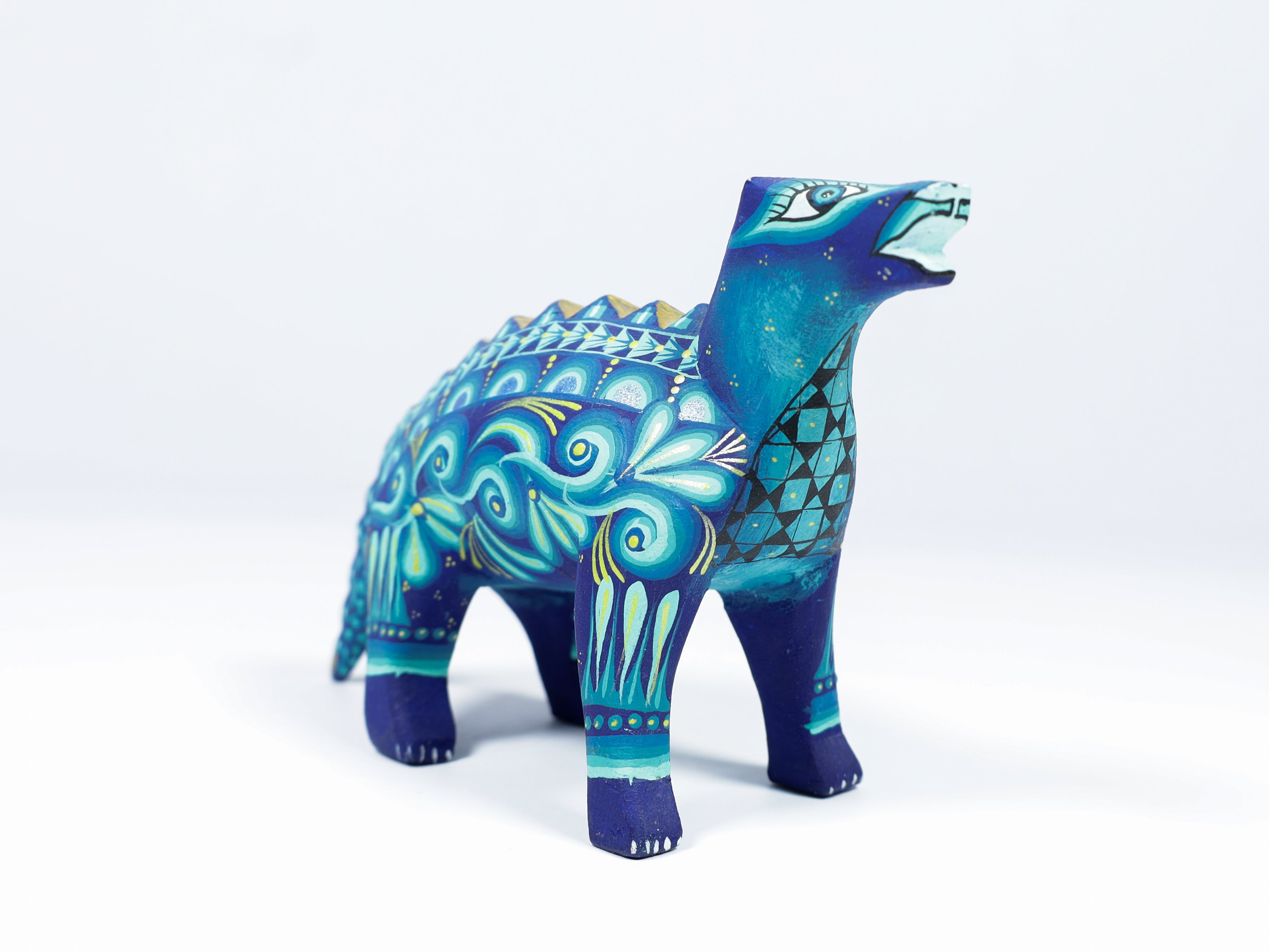 Dinosaur Alebrije Oaxacan Wood Carving