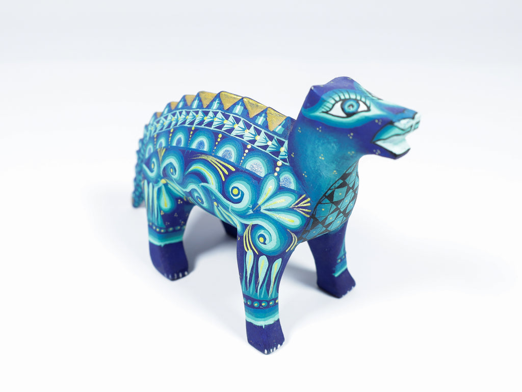 Dinosaur Alebrije Oaxacan Wood Carving