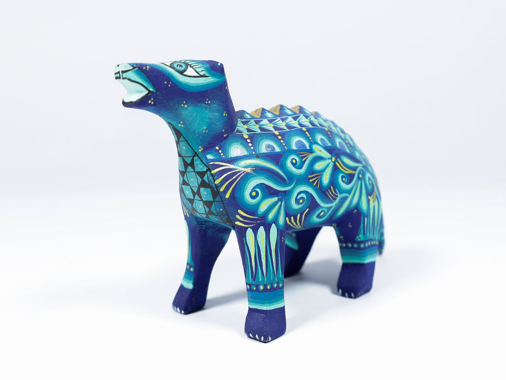 Dinosaur Alebrije Oaxacan Wood Carving