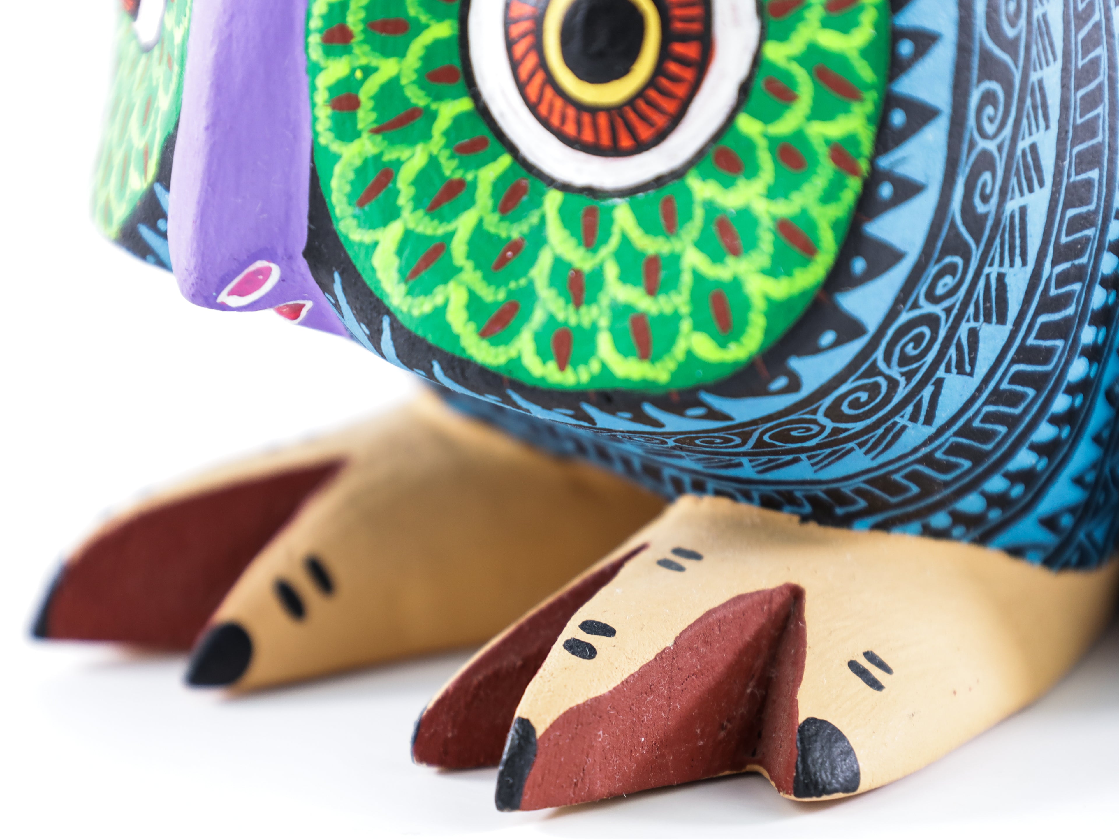 Owl Alebrije Wood Carving