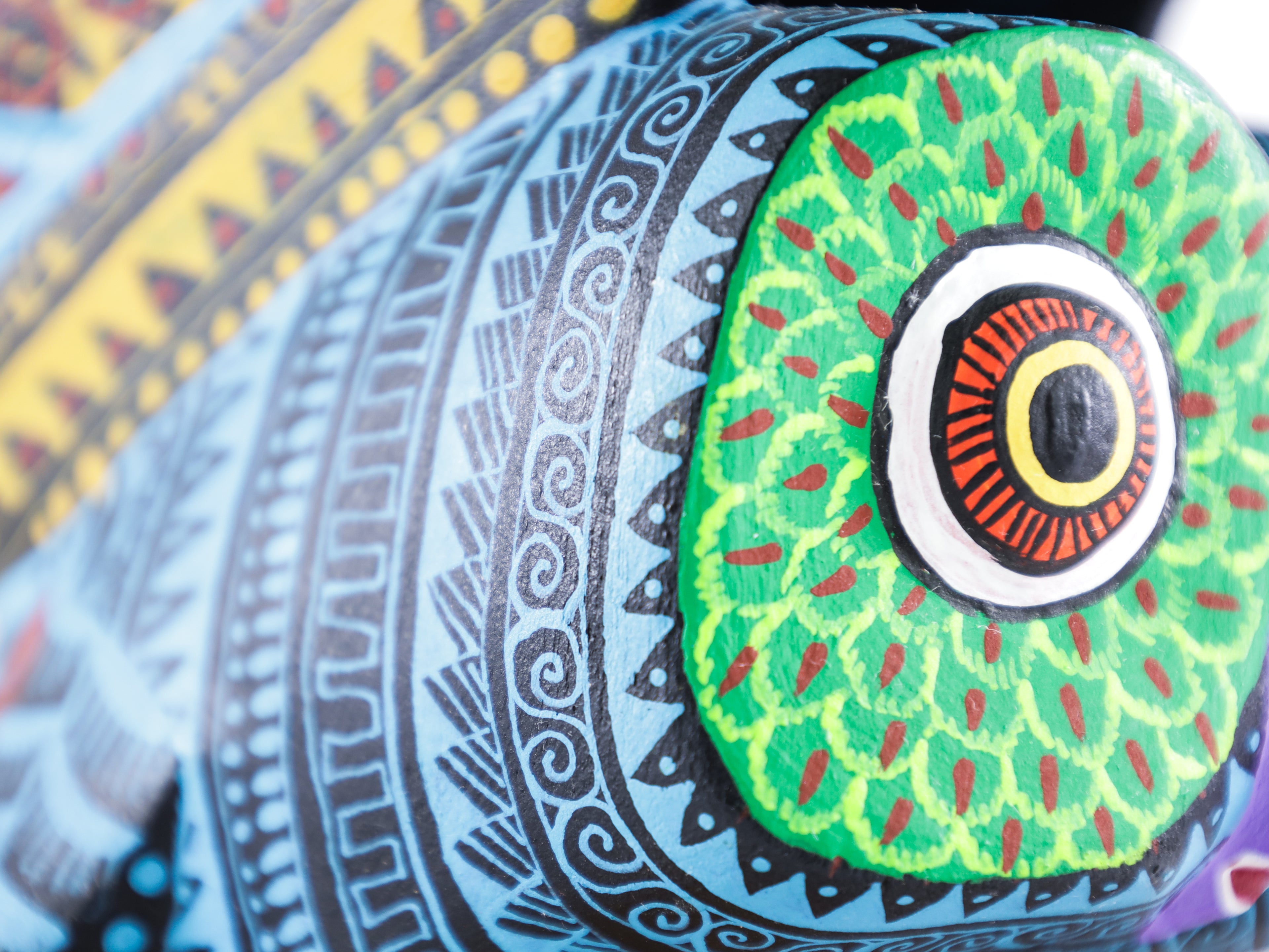 Owl Alebrije Wood Carving