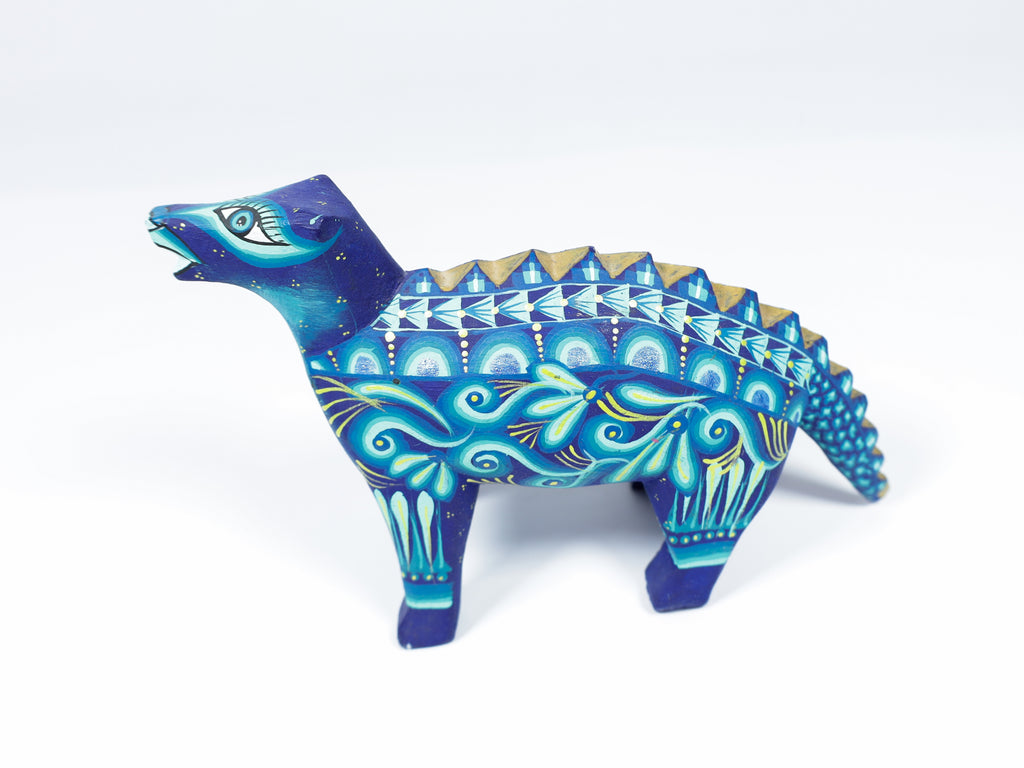 Dinosaur Alebrije Oaxacan Wood Carving