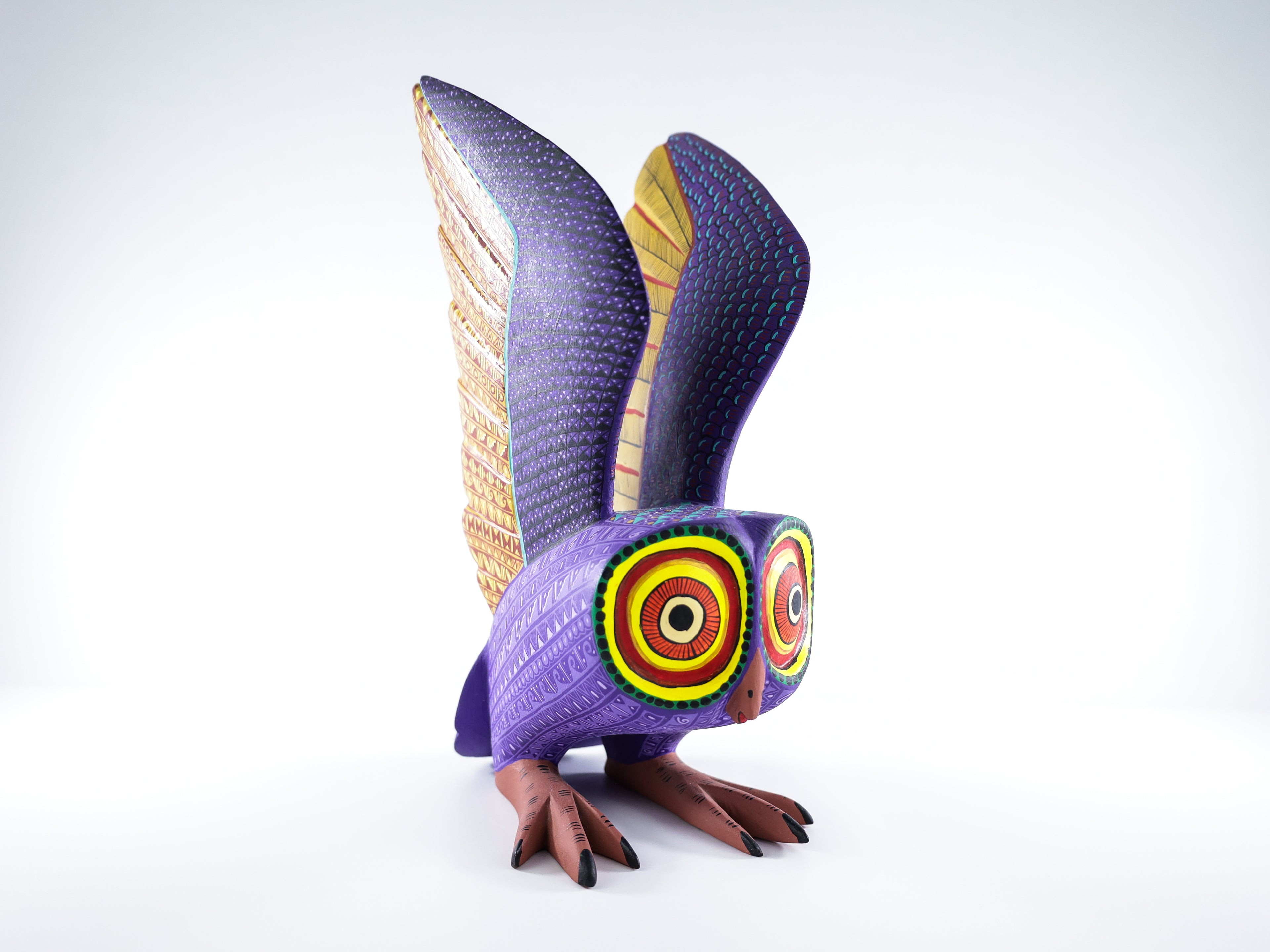 Owl Alebrije Wood Carving