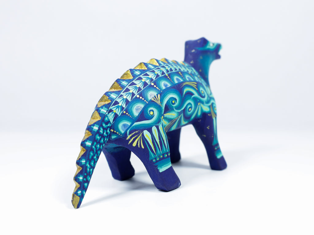 Dinosaur Alebrije Oaxacan Wood Carving