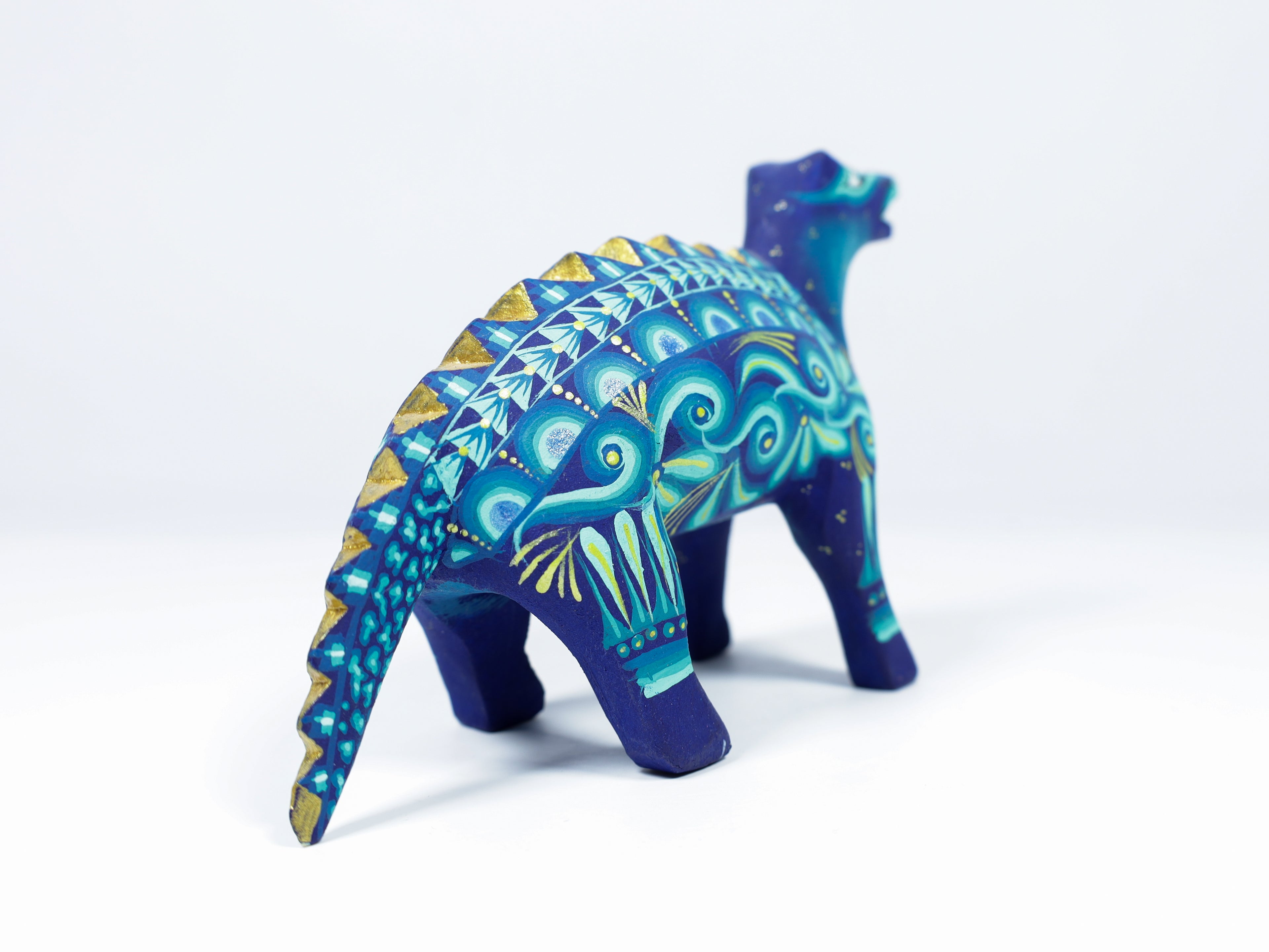 Dinosaur Alebrije Oaxacan Wood Carving