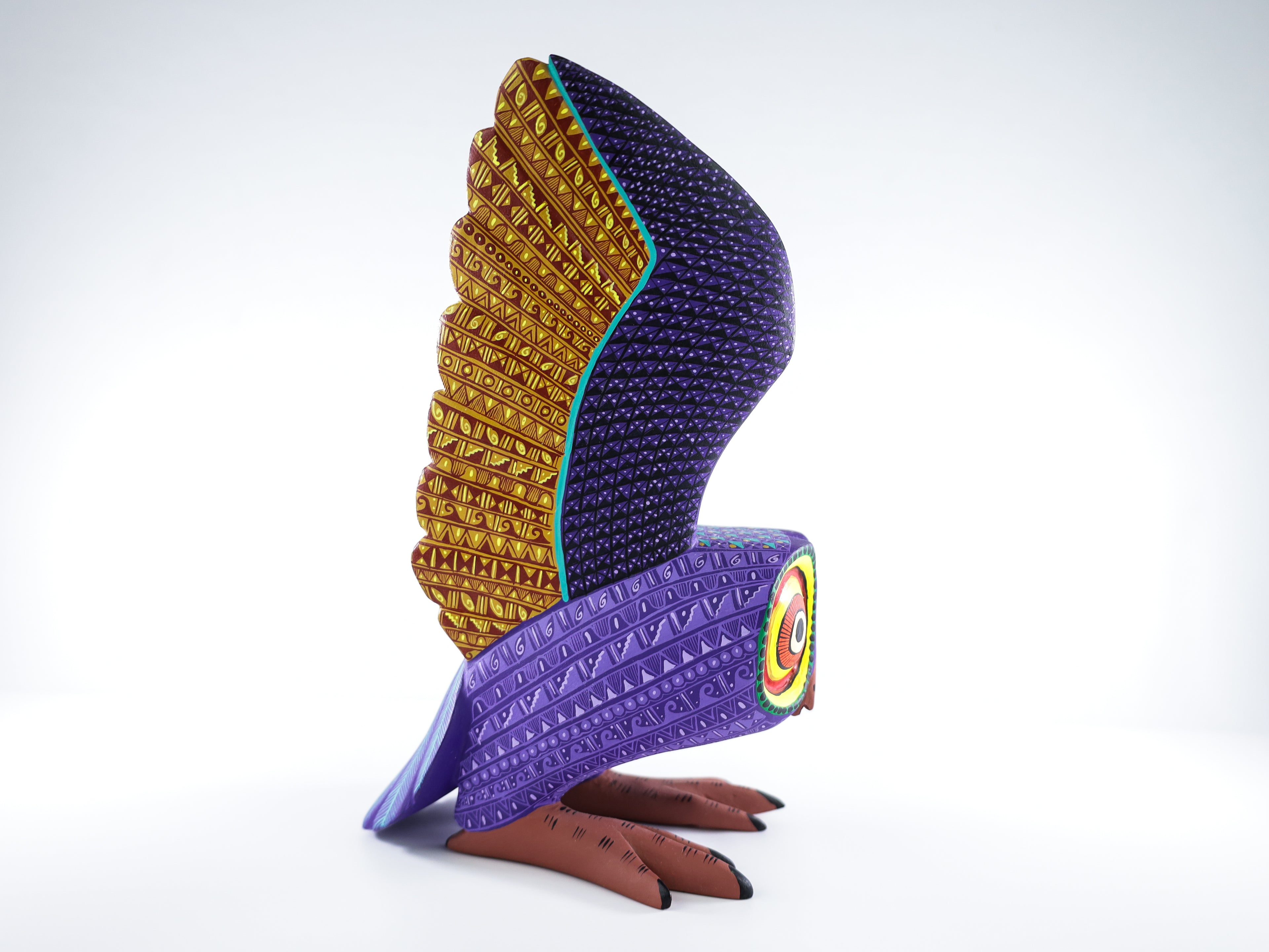 Owl Alebrije Wood Carving