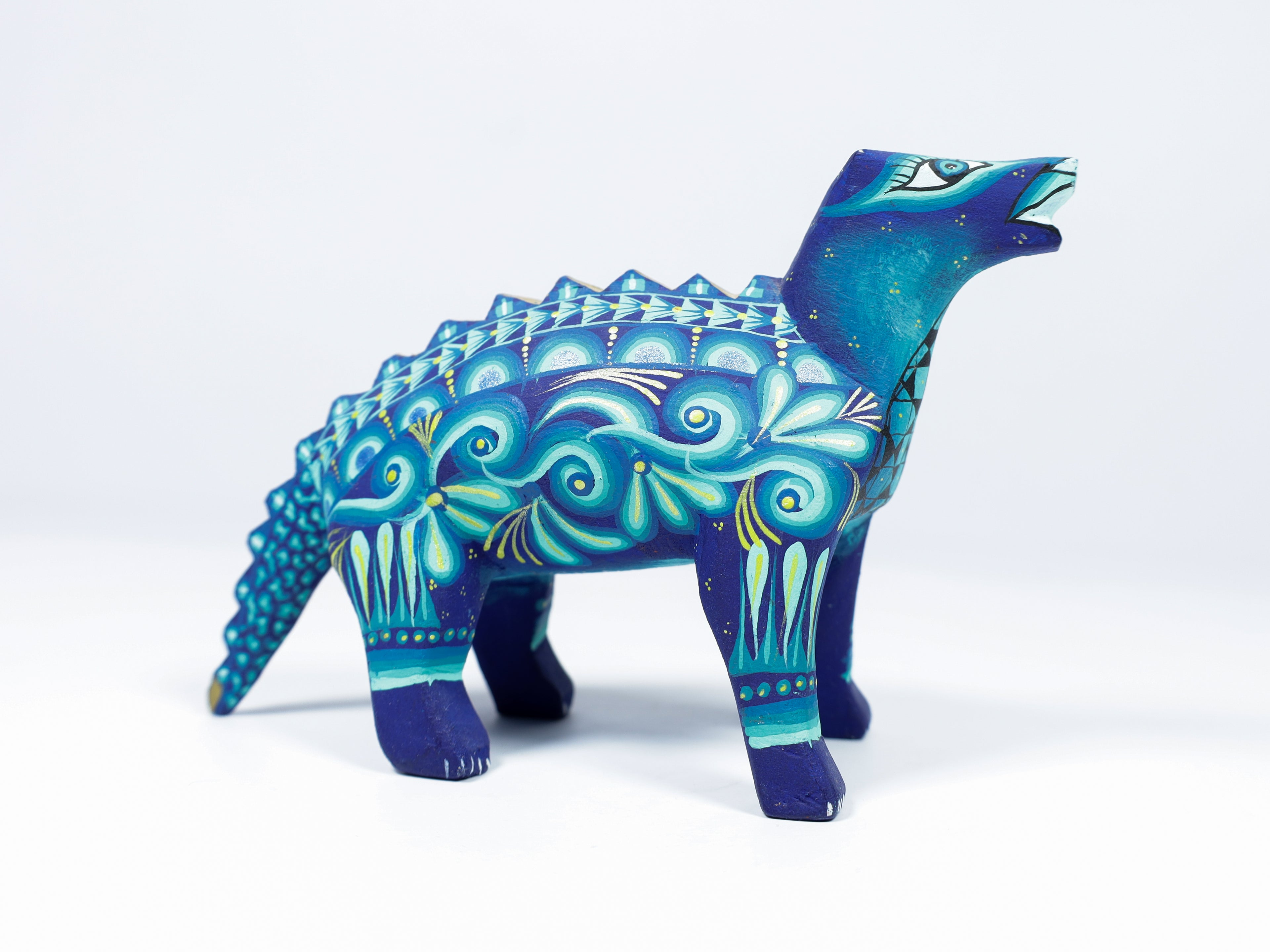 Dinosaur Alebrije Oaxacan Wood Carving