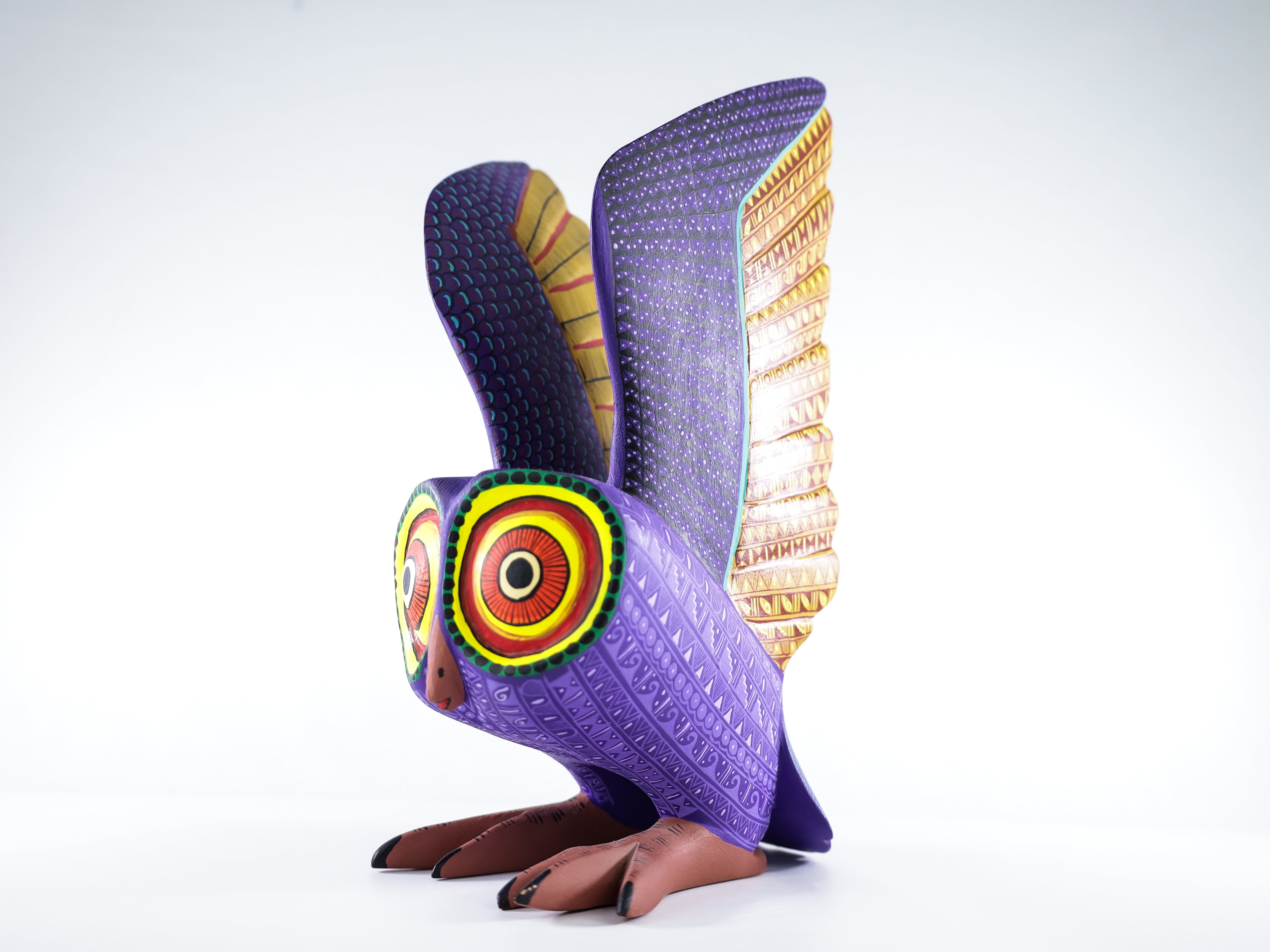 Owl Alebrije Wood Carving