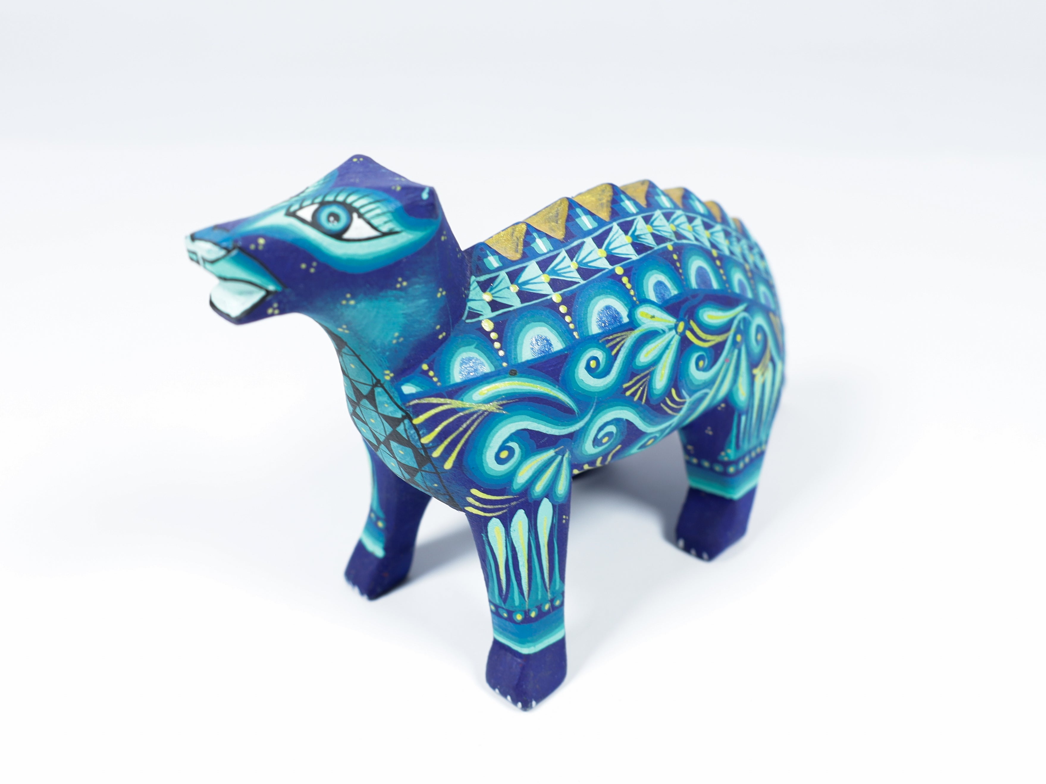 Dinosaur Alebrije Oaxacan Wood Carving
