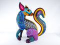 Fox Alebrije | Oaxacan Hand-Painted Copal Wood Carving | Magia Mexica