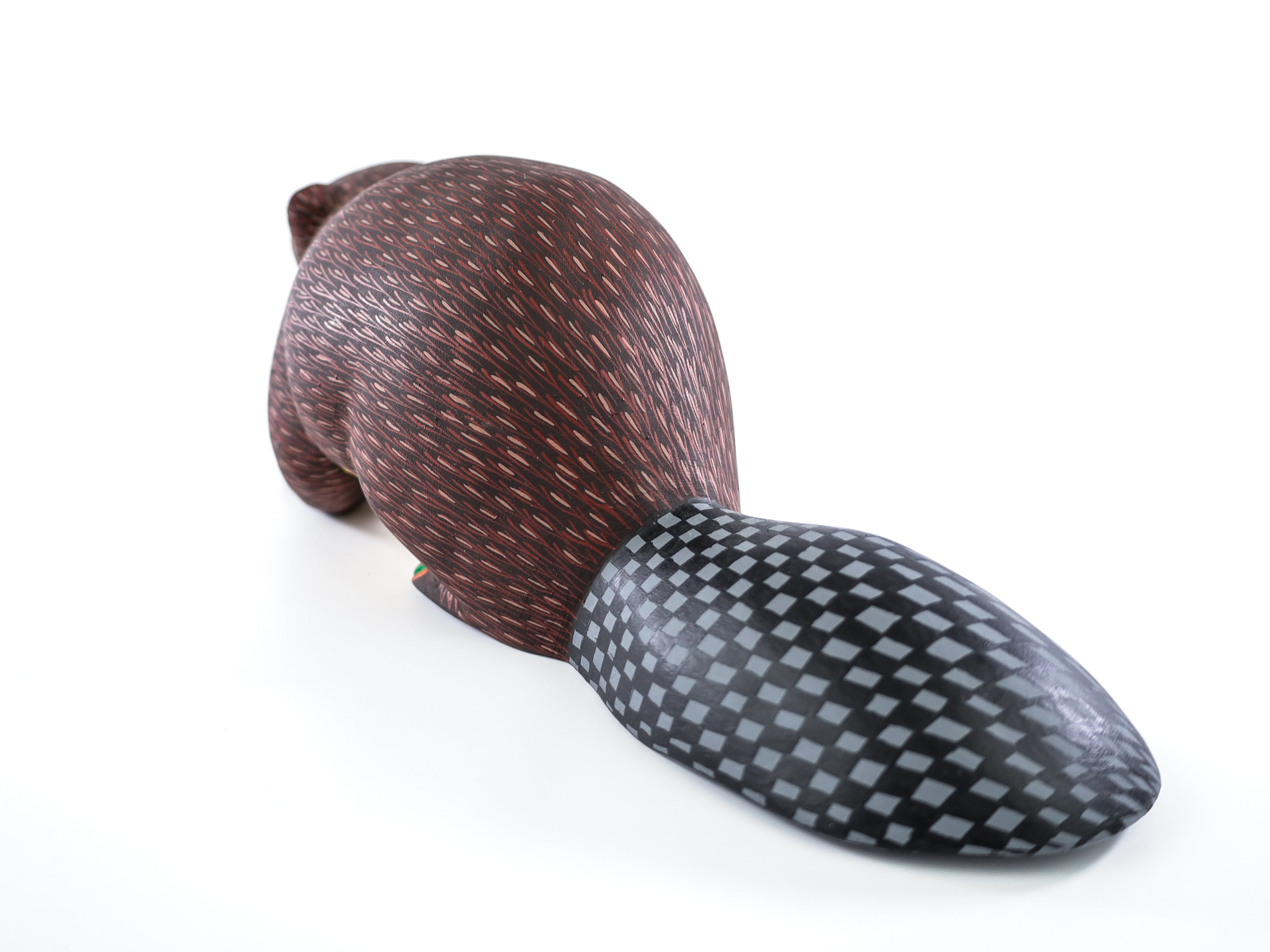 Beaver Alebrije Oaxacan Wood Carving