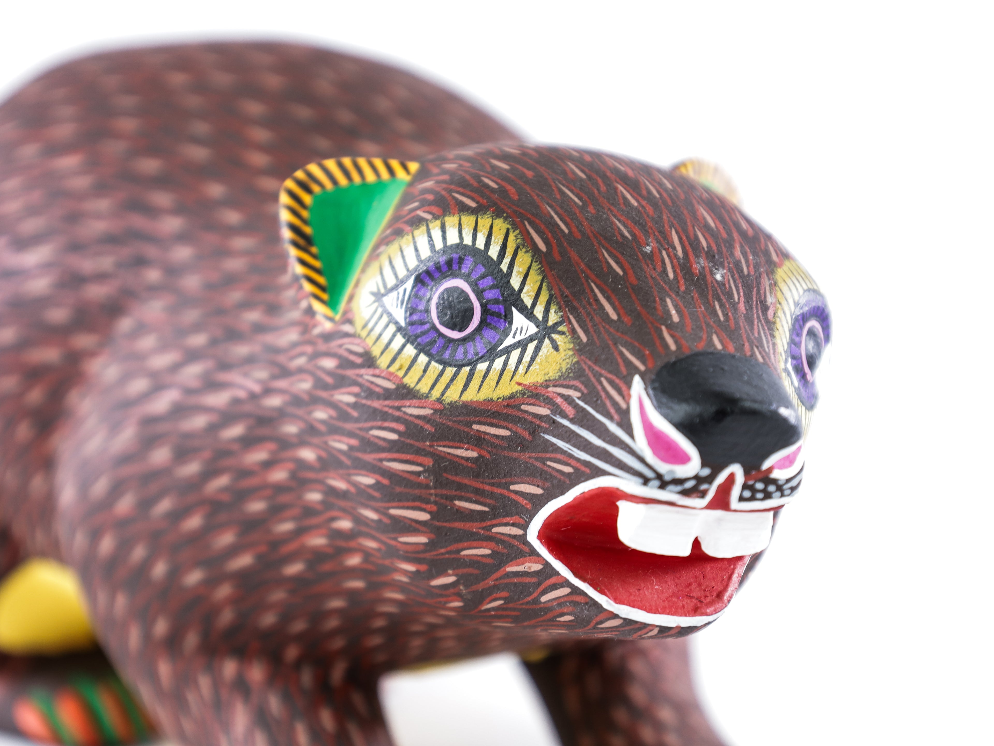 Beaver Alebrije Oaxacan Wood Carving