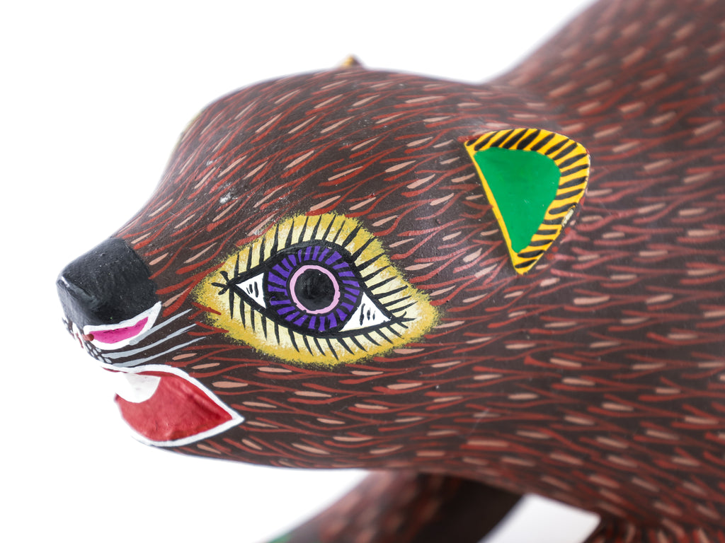 Beaver Alebrije Oaxacan Wood Carving