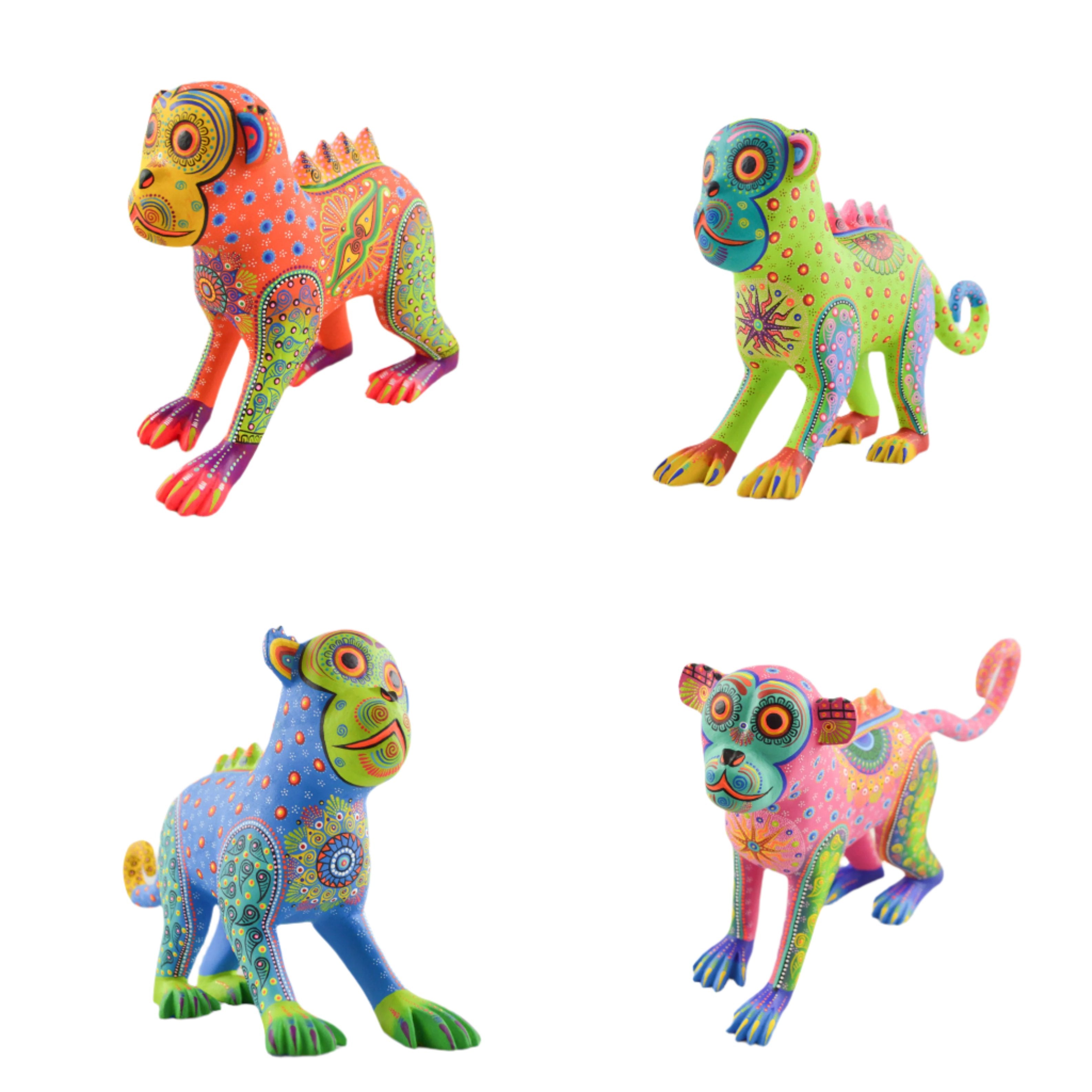 Monkey Alebrije | Oaxacan Wood Carving | Magia Mexica