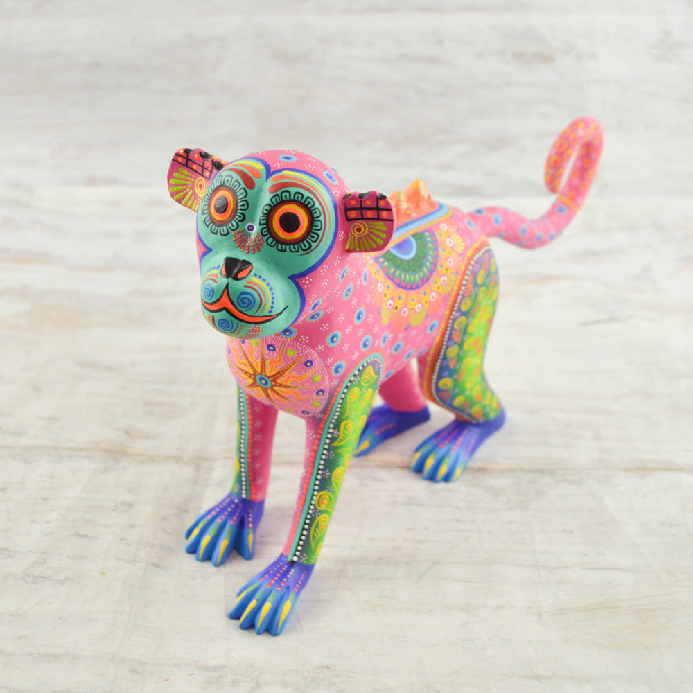 Monkey Alebrije | Oaxacan Wood Carving | Magia Mexica