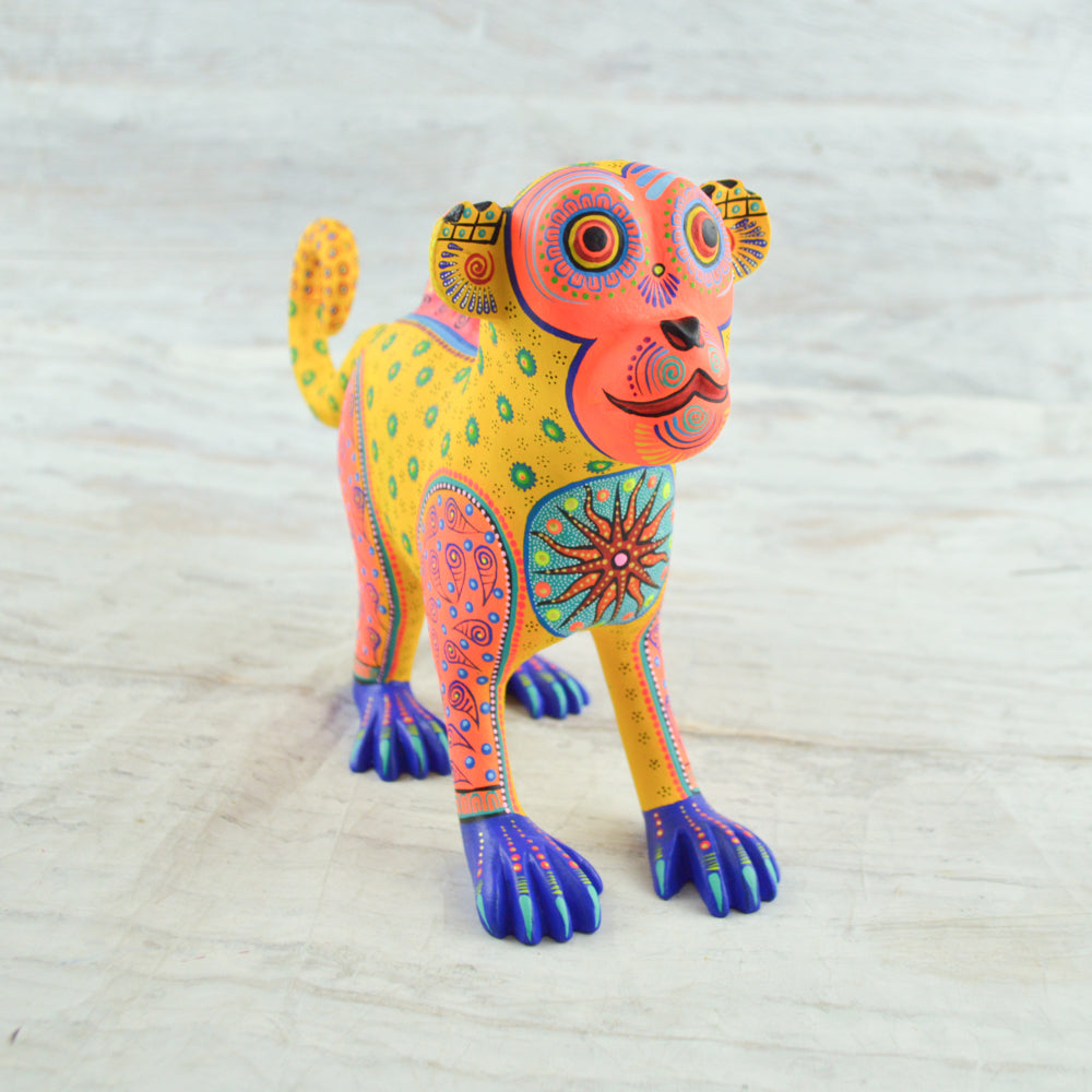 Monkey Alebrije | Oaxacan Wood Carving | Magia Mexica