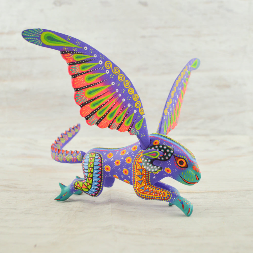 Pepita Alebrije Oaxacan Wood Carving