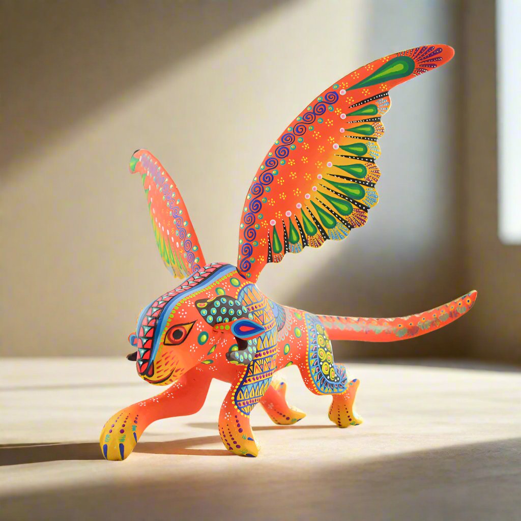 Pepita Alebrije Oaxacan Wood Carving