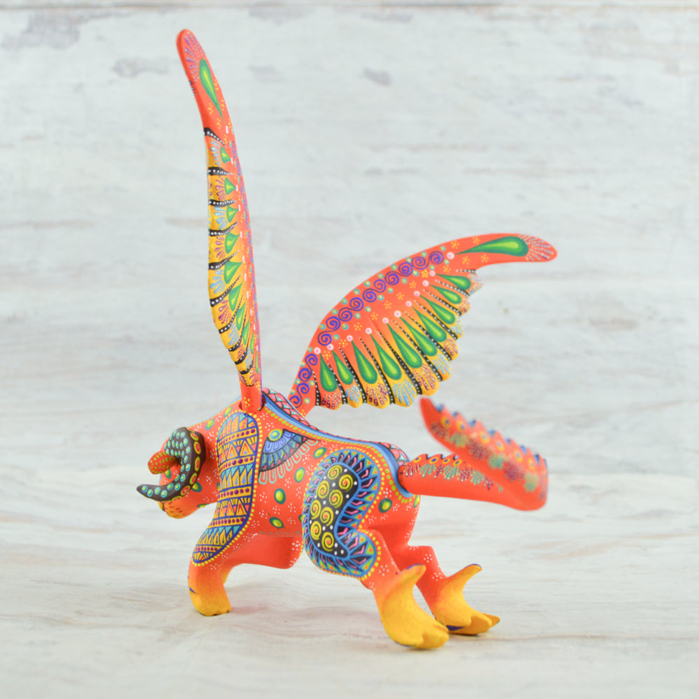 Pepita Alebrije Oaxacan Wood Carving