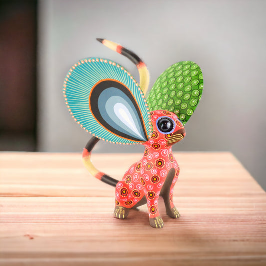 Mouse Alebrije Oaxacan Wood Carving