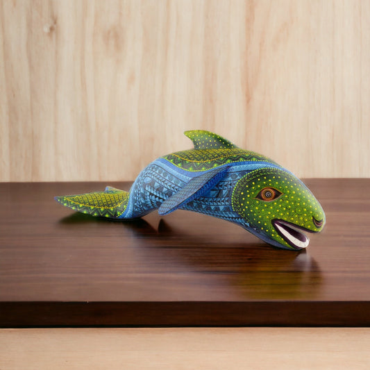 Shark Alebrije Oaxacan Wood Carving