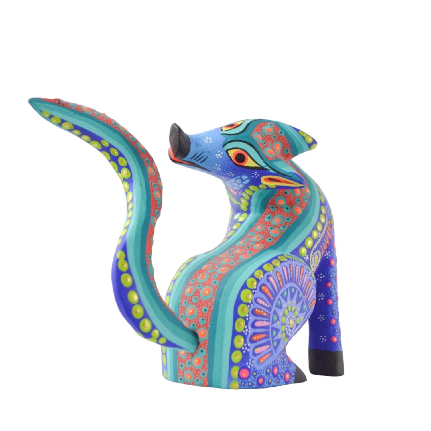 Fox Alebrije Oaxacan Wood Carving