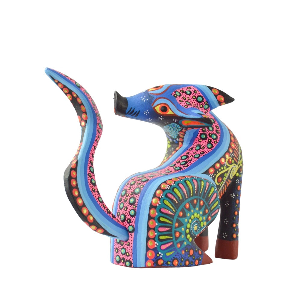 Fox Alebrije Oaxacan Wood Carving