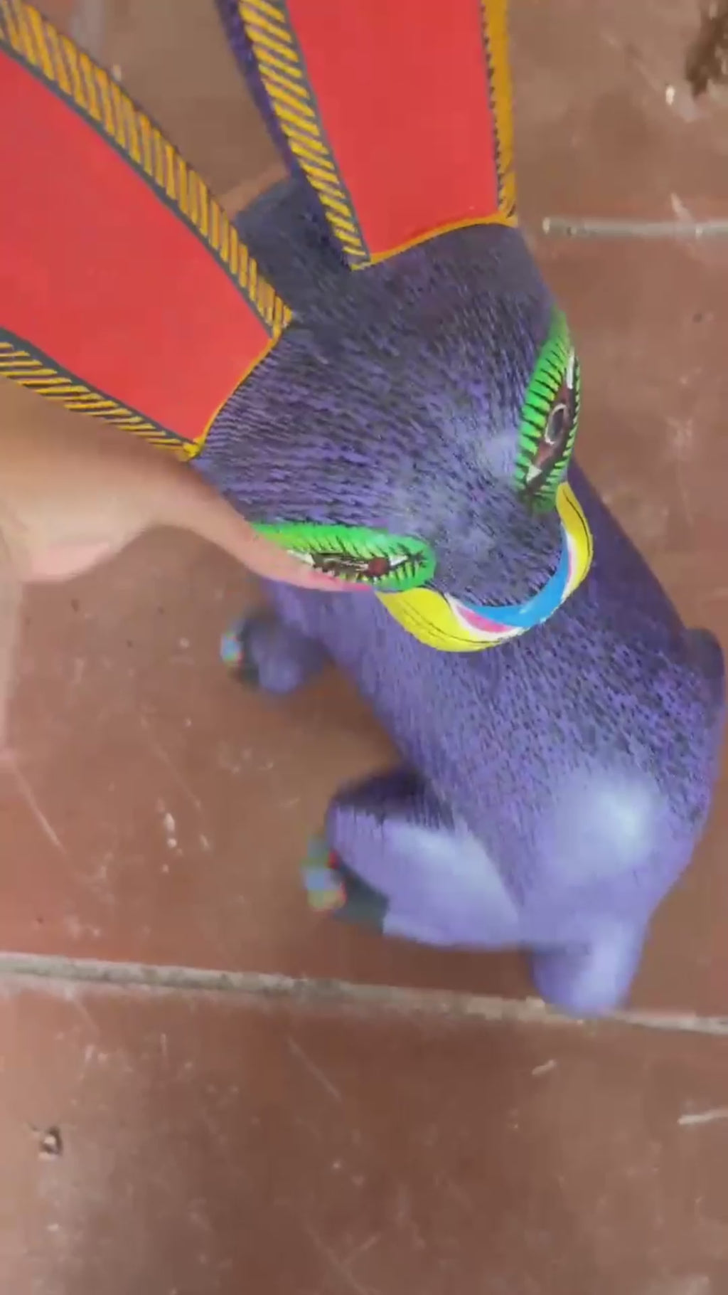 Rabbit Alebrije Oaxacan Wood Carving