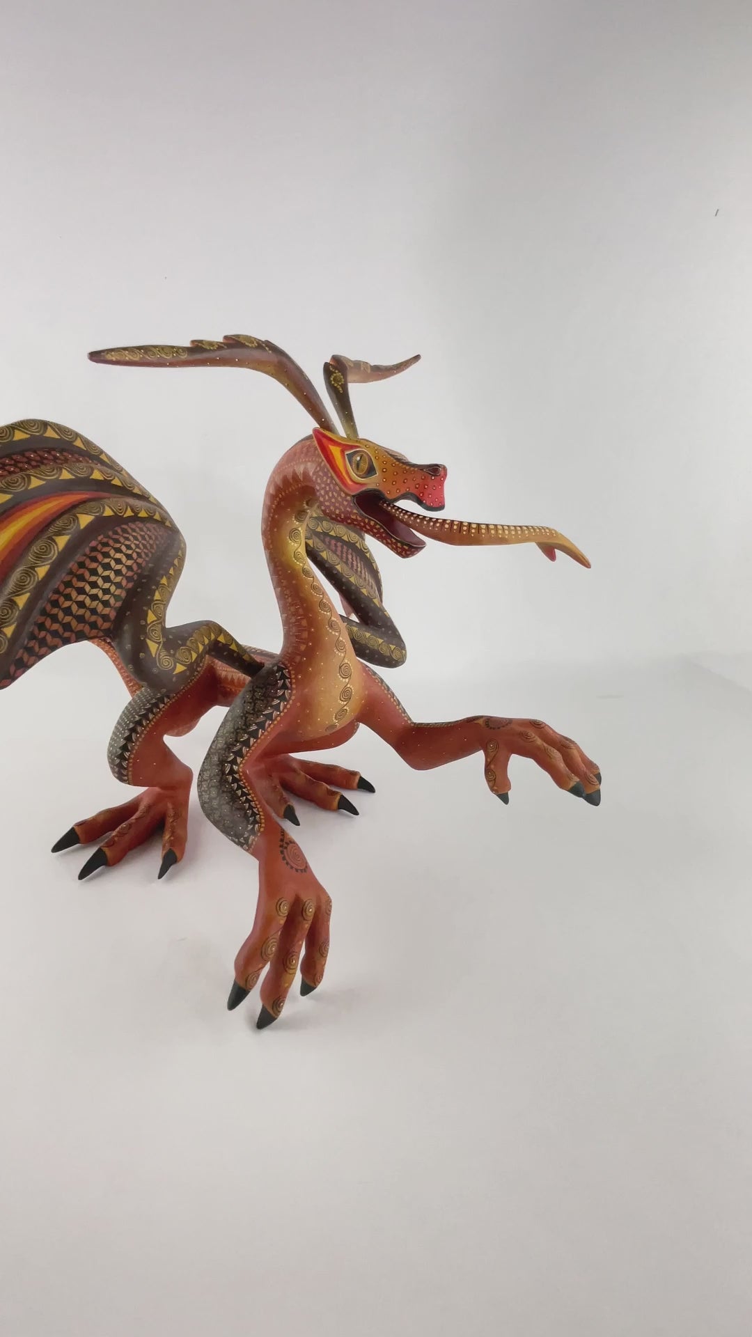 Dragon Alebrije Oaxacan Wood Carving
