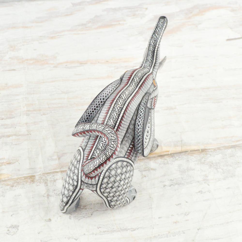 Alebrije Oaxacan Wood Carving Elephant - Magia Mexica