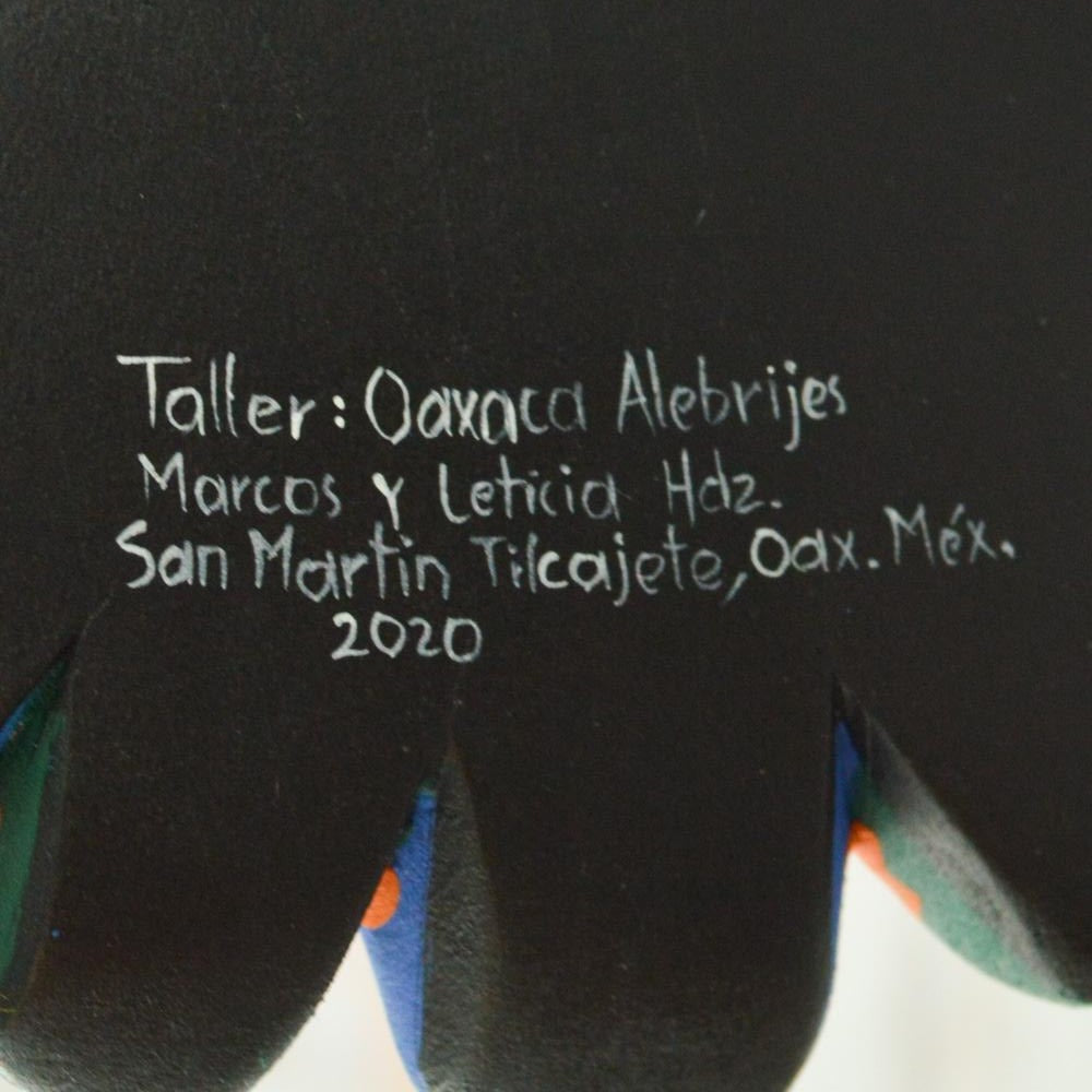 Eagle Alebrije Oaxacan Wood Carving - Alebrije Huichol Mexican Folk art magiamexica.com