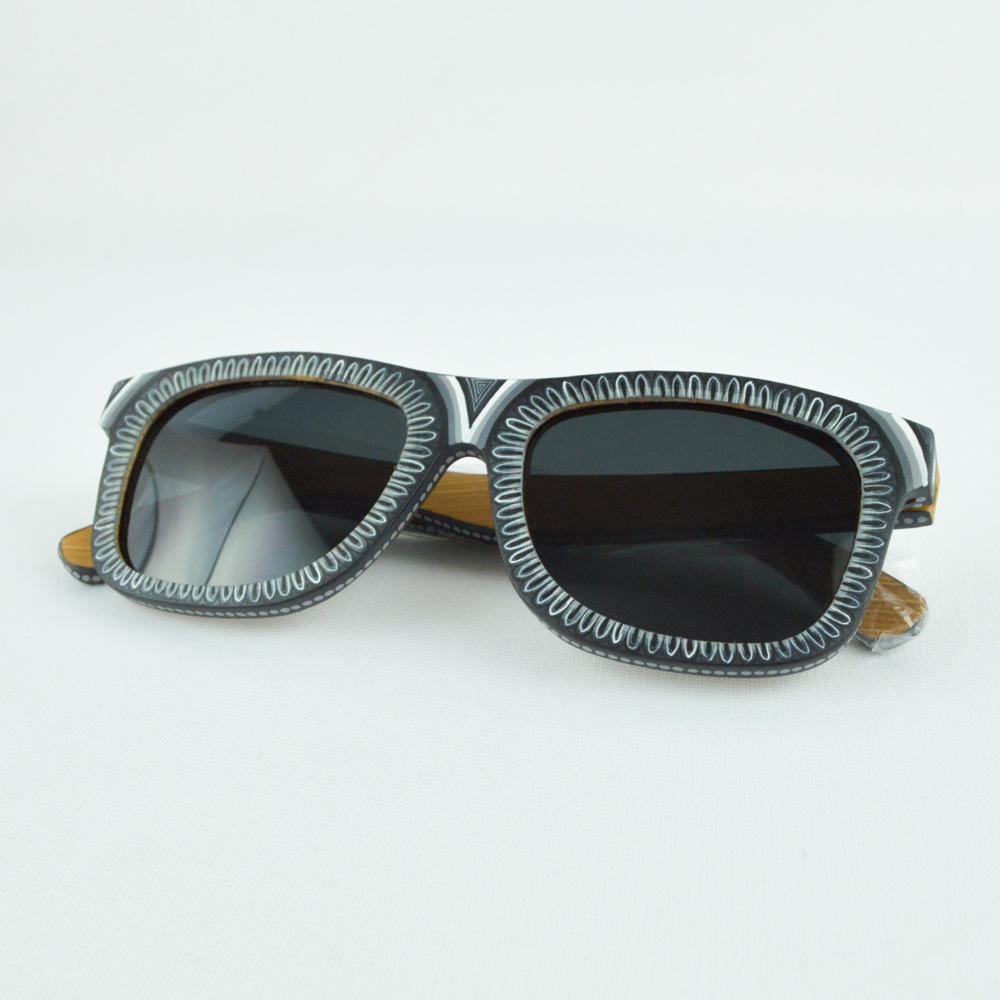Black Sunglasses - Alebrije Huichol Mexican Folk art magiamexica.com