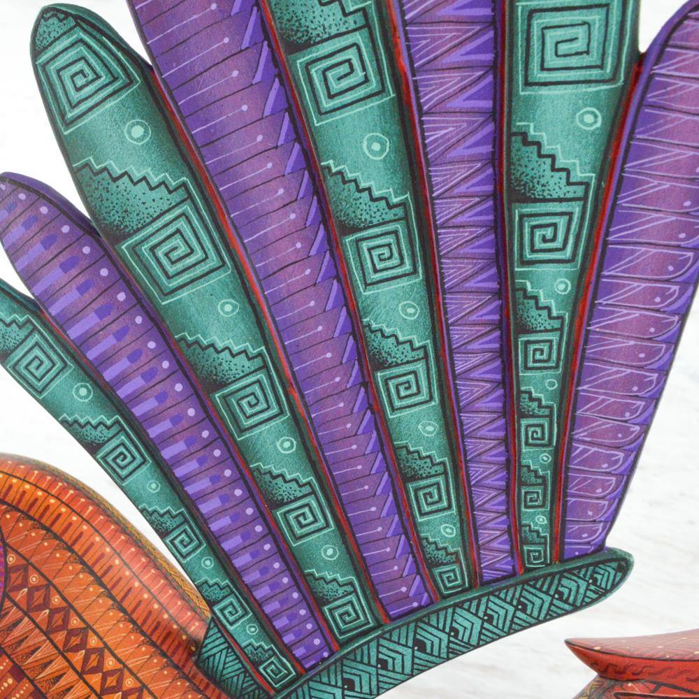 Alebrije Oaxacan Wood Carving Fusion - Magia Mexica