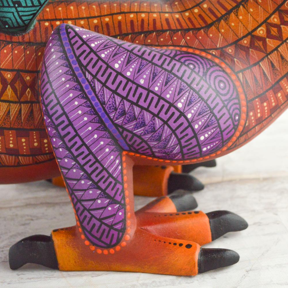 Alebrije Oaxacan Wood Carving Fusion - Magia Mexica