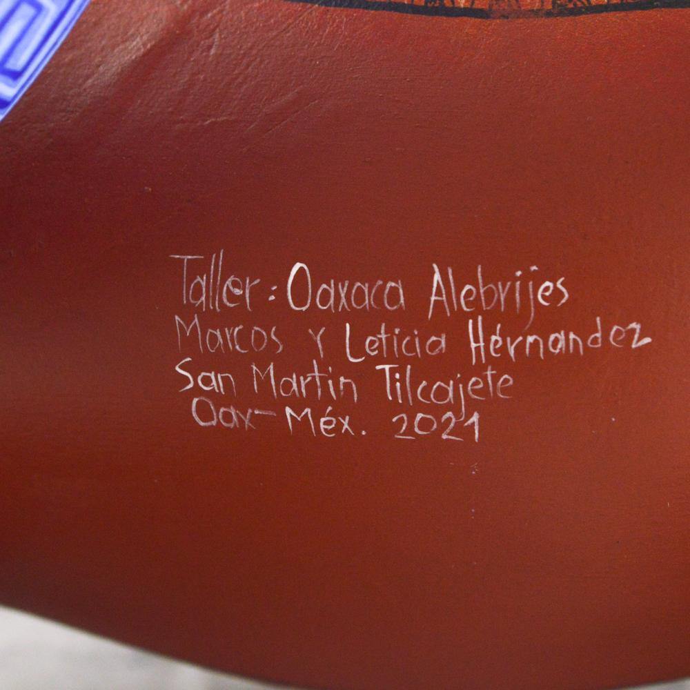 Alebrije Oaxacan Wood Carving Fusion - Magia Mexica