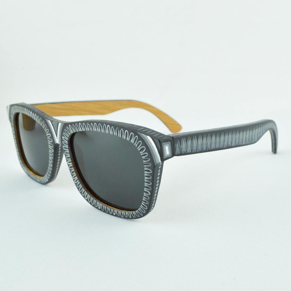 Black Sunglasses - Alebrije Huichol Mexican Folk art magiamexica.com