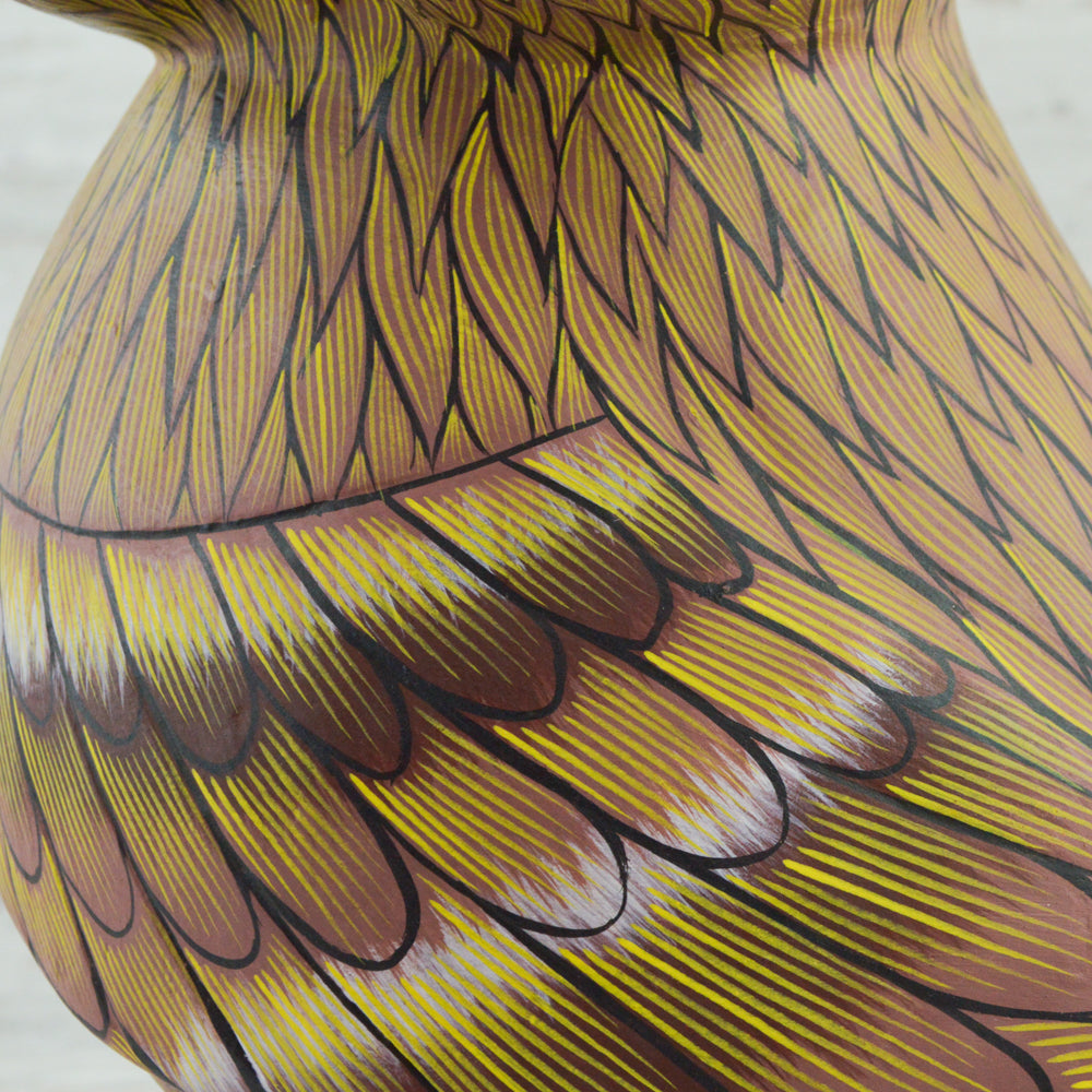 Owl Alebrije Oaxacan Wood Carving - magiamexica.com