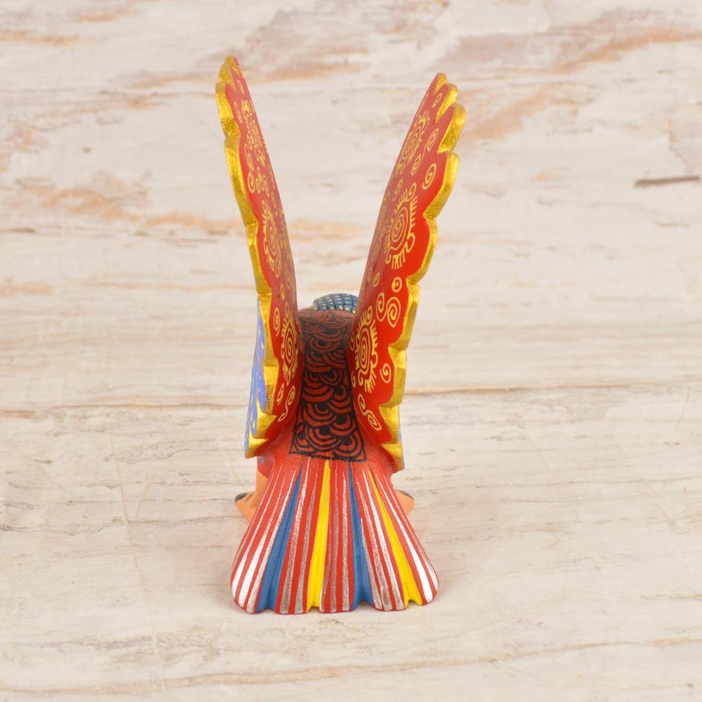Alebrije Oaxacan Wood Carving Eagle - Magia Mexica