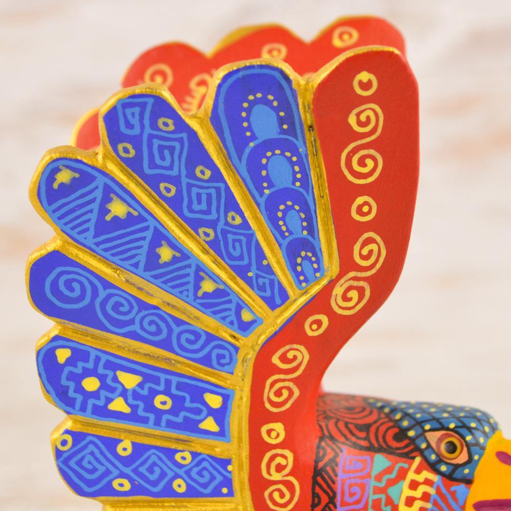 Alebrije Oaxacan Wood Carving Eagle - Magia Mexica