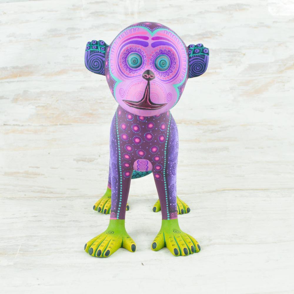Alebrije Oaxacan Wood Carving Monkey - Magia Mexica